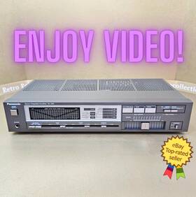 Su-380 Panasonic Vintage Stereo Integrated Amplifier Japan Phono Tuner Aux Tape