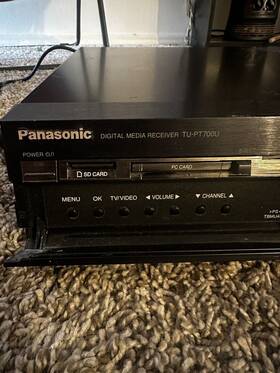 Tu-pt7oou Panasonic Vintage Digital Media Receiver