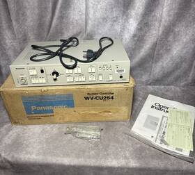 Wv-cu254 Panasonic Rare System Controller With Box And Manual - Read Description