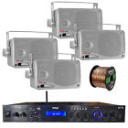Pda7bu-2xplmr24s Pyleaudiobundle Home Amplified Bluetooth 728120498872