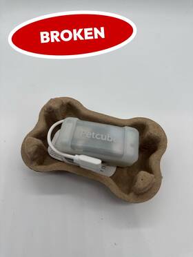 Petcube 13-lc6f-pcx9 Broken Gps Tracker For Dogs Escape Alerts Virtual Fence