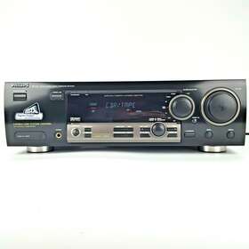 Fr970 Philips Digital Audio And Video Surround Receiver Black Great Unit