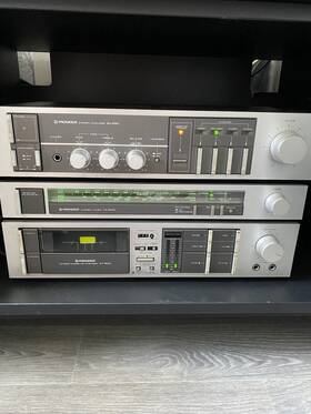 Tx-540l Pioneer Sa-550 Hifi System Stack Separates Ct-540