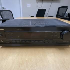Pioneer Vsx-10b 5-channel Dolby Surround A/v Receiver Radio Tuner Black