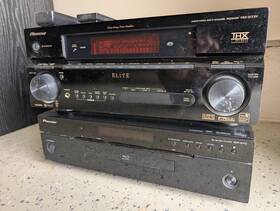 Vsx-81tzv Pioneer Elite Thx Dolby Digital Receiver Blue Ray Player Infinity Alpha