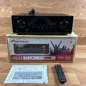 Vsx-834 Pioneer Vsx834 Av Receiver 7.2 - Channel With Box For Parts Not Working
