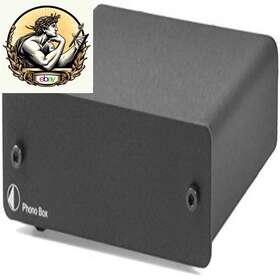 13072 Pro-ject Fba Phono Box Dc Mm/mc Preamp With Line Output Black