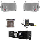 Pt110-plmr24s-psc16100-pdwm96 Pyle 3.5 Silver 200w
