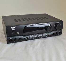 Pt250ba Pyle Stereo Receiver - Bluetooth Fm Tuner Usb Rca/mic Inputs