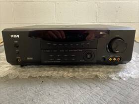 Rt2250r Rca Audio Video 300w Surround Sound Receiver Read Description