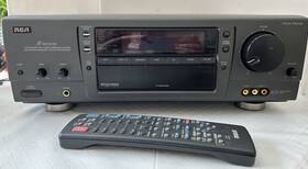 Rv-3650 Rca F A Receiver Working Dolby Surround Pro Logic Black