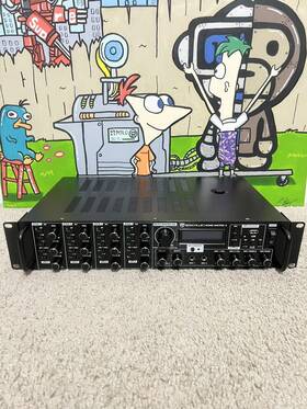600w Rockville 613817085360 Home Matrix 4 Zone 8 Channel Multi Room/source Receiver/amplifier