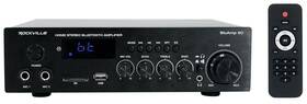 Rockville 613817117412 Bluamp 90 Home Stereo Bluetooth Receiver Amp With Mic Phono Hdmi Input