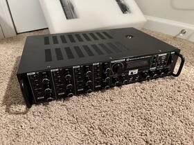 600w Rockville 810095680113 Home Matrix 4 Zone 8 Channel Multi Room/source Receiver/amplifier