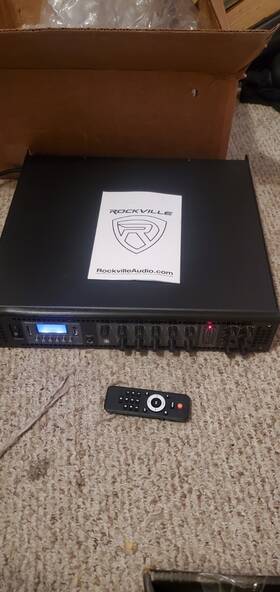 Rcs2-320-6 Rockville 6 Zone Stereo Home Theater Amplifier Receiver With Bluetooth