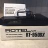 Rt-950bx Rotel Stereo Tuner High End Rare Includes Manual Box Antenna
