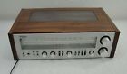 Sa-600 Technics Vintage Stereo Home Audio Receiver Silver Face Wood Case