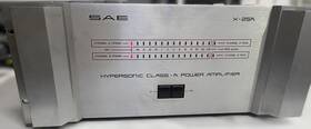 X-25a Sae Hypersonic Class A Power Amplifier Vintage - Tested To Work