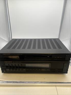 Ms-100 Scott Tested Ms100 Am/fm 300-watt Stereo Synthesized Receiver