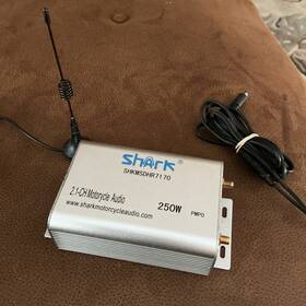 Shkmsdhr7170 Shark 2.1- Ch Motorcycle Audio 250w
