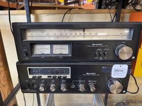 St-122 Sharp Sm122and St122 Amplifier And Tuner