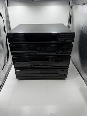 Hcd-d551 Sony Hcd-551 Vintage 1994 Radio 5 Cd Changer Tape Deck Receiver Working