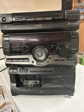 Hcd-d90av Sony Vacs Read