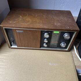 Hr-55 Sony Solid-state Receiver -vintage- For Parts/as Is