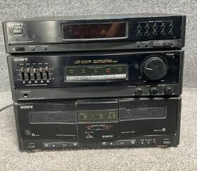 Hst-d107r Sony Stereo Deck Receiver 5 Band Graphic Equalizer Ac 120v 60hz