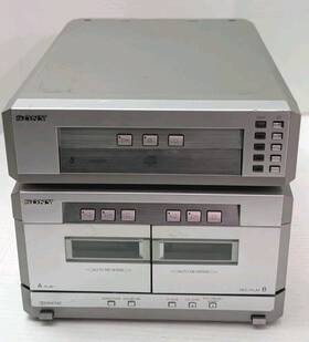 Htc-nx1 Sony Cassette Deck Cd Player Unit As Is Parts Or Repairs