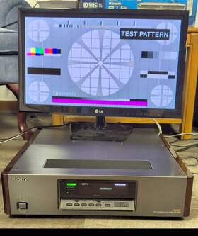 Mst-1000 Sony Muse Decoder For Hi-vision Laserdisc Ld