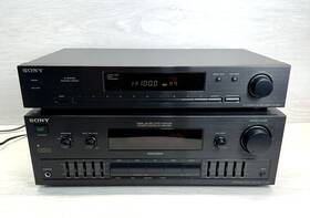 Ta-av411 Sony St-jx411 Digital Dolby Amplifier - Am/fm Tuner Matched Combo