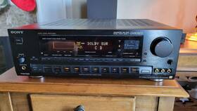 Str-gs808 Sony Es A/v Dolby Receiver Bundled With Remote Tested - Great Condition
