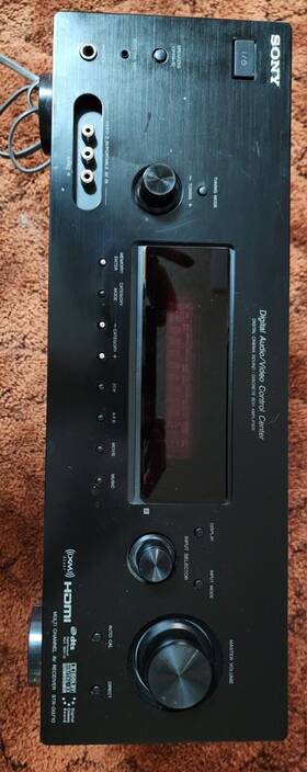 Strdg710us Sony Str Dg710 6.1 Channel 250 Watt Receiver