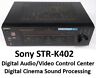 Str-k402 Sony Digital Control Center Cinema Sound Processing