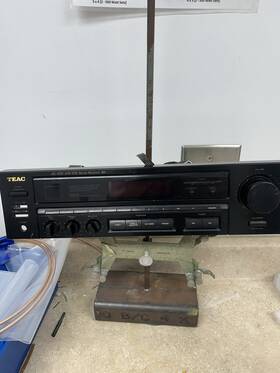 Ag-620 Teac Ag620 Receiver Display Works Reciever Front Only