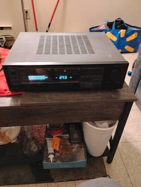 Sa-ex120 Technics Stereo Receiver Am/fm Radio Tuner Analog Multiple Inputs Black