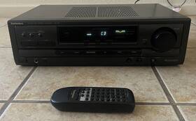 Sa-g67 Technics - 175w Am Fm Stereo Receiver Amp With Remote Bundle Free Ship