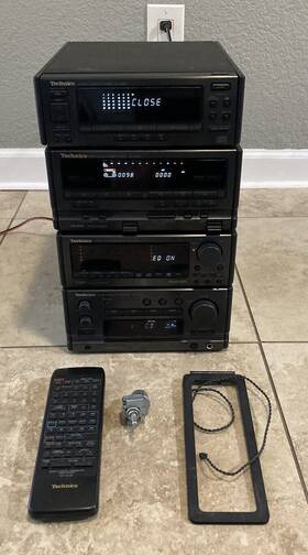 Sb-ch900 Technics Sc-ch700 /sb-ch900 System - Mini Cd Player/cassette/amplifier