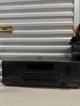Su-g85 Technics Stereo Receiver Dolby Pro Logic Surround Radio Tuner Black