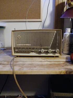 7481tw Telefunken Antique German Radio Caprice Transistor Tl 3291 1960 For Parts Repair