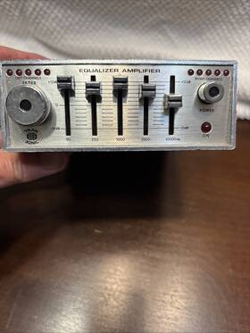 8001779 Tran Sonic Gpb540 Vintage Equalizer Amplifier 40w Serial No