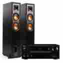 Wws555r26f Txnr555 Onkyo 7.2 Channel Receiver Klipsch R26f Floorstanding Speaker Pair 612046999752