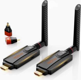Vcolink 749799683390 Wireless Hdmi Transmitter And Receiver 1 To 2 Extender Kit 656ft Long Range