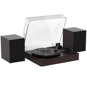 E202-a019 Vipqv 008wal Vinyl Record Player Turntable With Bluetooth 5.0 3-speed Belt Drive