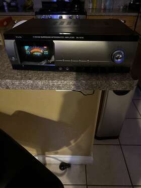 Va-101a Volk 7.1 Ch Av Surround Integrated Amplifier Tested Works