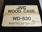 Wd-s30 Wds30 Jvc Vintage Wood Case New In Box