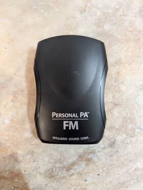 Uc4-2 Williams Sound Uc42 R35 Personal Pa Select Channel Fm Receiver