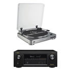 Avr-x2400h Wws2400a60 Denon Channel Av Receiver With Audio Technica Turntable 099854975190