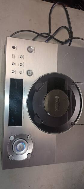 Crx-ts520 Yamaha Crx-ts20 Natural Sound Cd Receiver Player Tested Works Speakers Cds